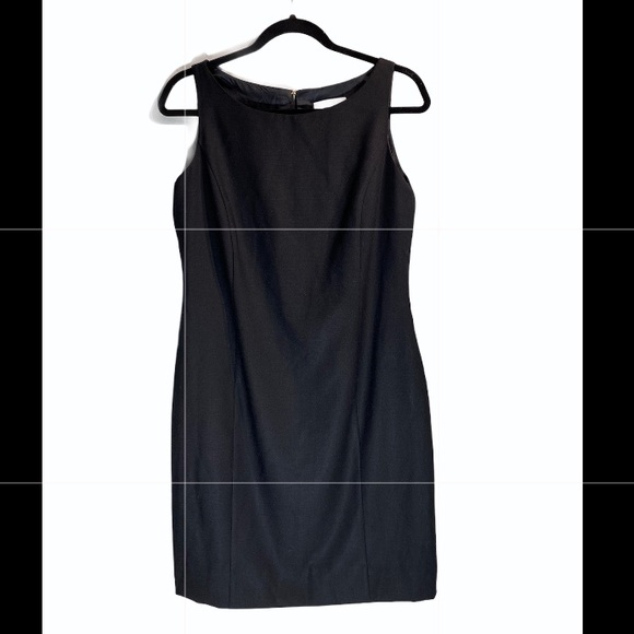 Marks & Spencer Dresses & Skirts - MARKS & SPENCERS*US 12 Black Wool Dress**Altered